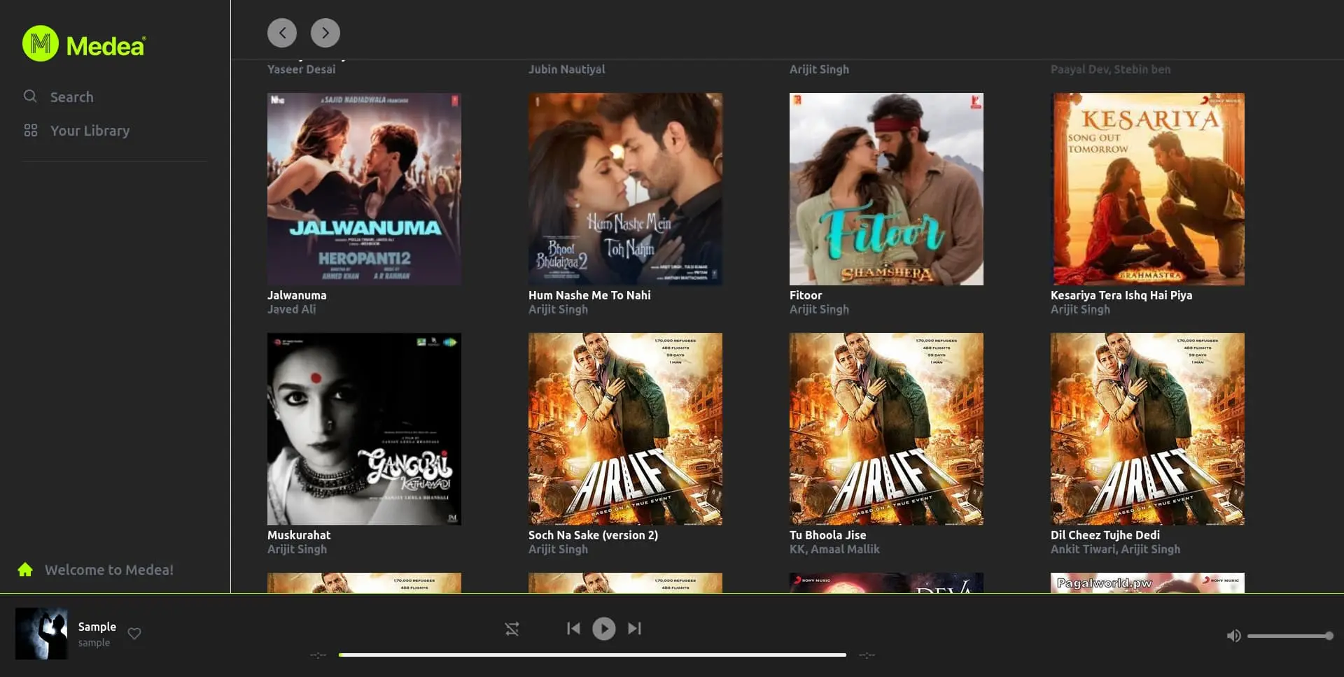 Music Player preview
